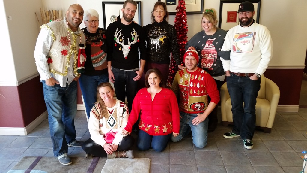 The Ugly Christmas Sweater Crew!